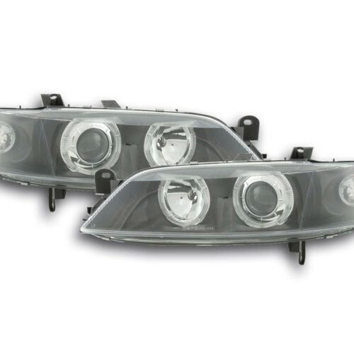 Faro Angel Eyes Opel Vectra B Bj: 99-02 nero