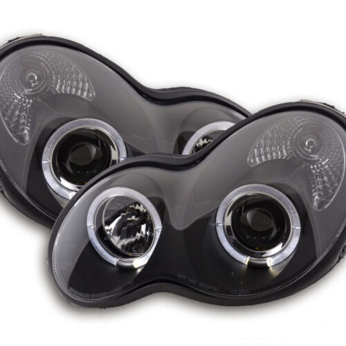 Set faro Mercedes Classe C tipo W203 00-07 nero