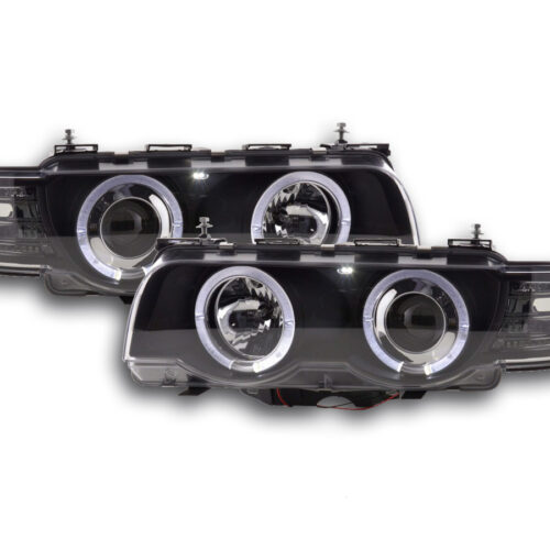 Fanale anteriore BMW serie 7 tipo E38 99-02 nero