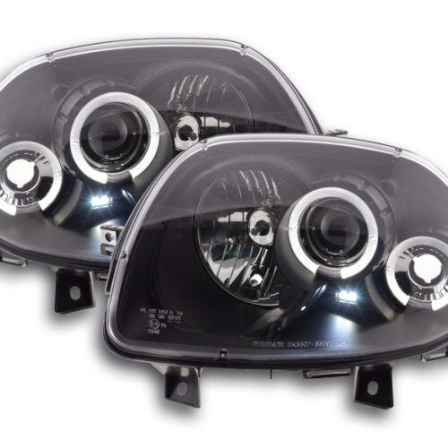 Set faro Renault Clio tipo B 98-01 nero