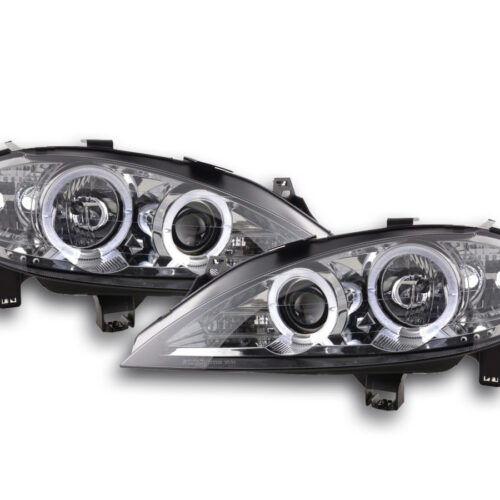 Kit faro Renault Megane 1 3/5 porte. 99-02 cromato