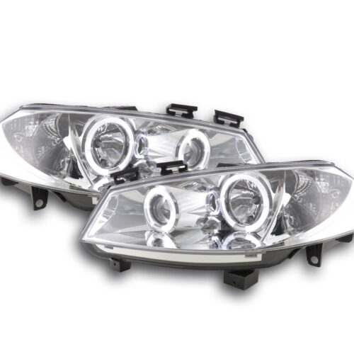 Kit fari Renault Megane 2 3/5 porte. 03-06 cromato
