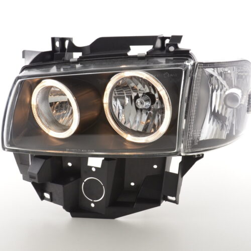 Faro Angel Eyes tipo bus VW T4 97-02 nero