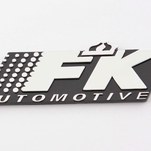 Adesivo cromato 3D adesivo per auto 3D FK Automotive Logo cromato