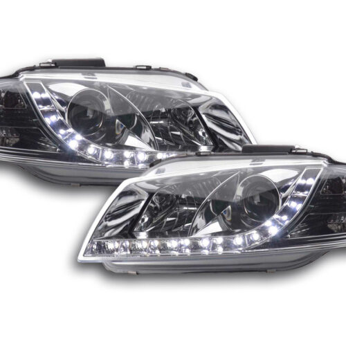 Faro Daylight LED DRL look Audi A3 tipo 8P 03-07 cromato