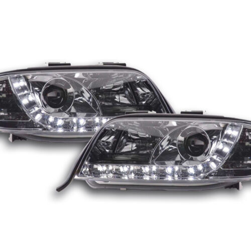 Faro Daylight LED DRL look Audi A6 tipo 4B 97-01 cromato