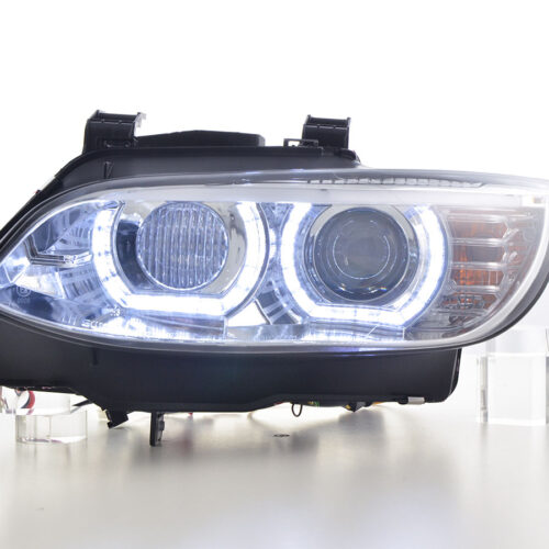 Set fari allo xeno, luce diurna a LED, luci di marcia diurna BMW Serie 3 E92 / E93 06-10 cromato