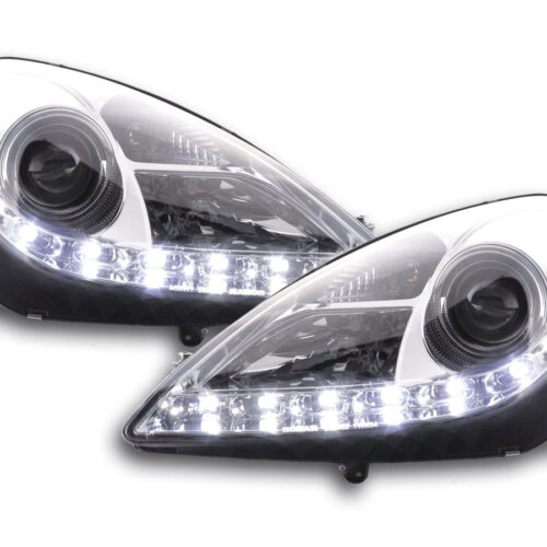 Faro Daylight LED DRL look Mercedes SLK 171 04-11 cromato