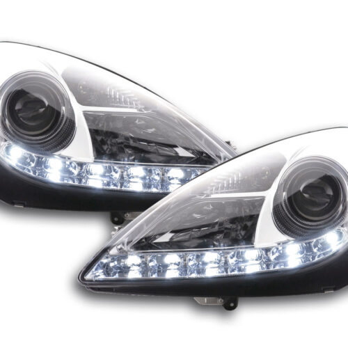 Fari Daylight Luci diurne a LED Mercedes SLK R171 cromate