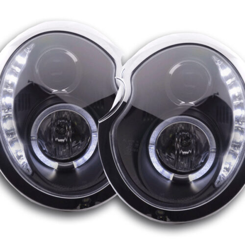 Daylight faro LED DRL look Mini Cooper tipo R50 01-06 nero