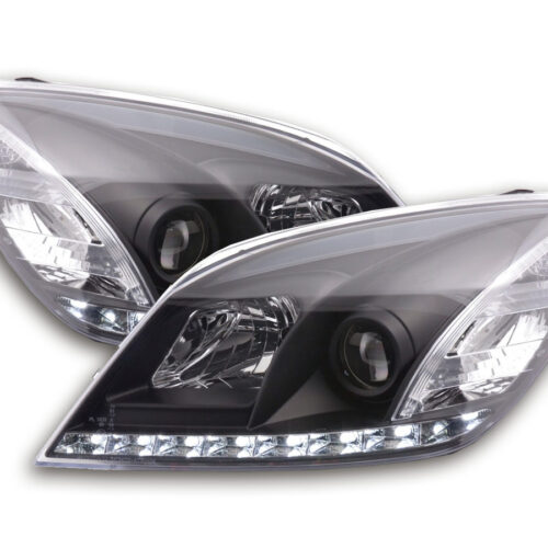 Faro Daylight Luci di marcia diurna a LED Opel Astra H 04-09 nero
