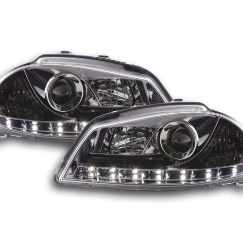 Faro Daylight LED DRL look Seat Ibiza tipo 6L 03-08 cromato