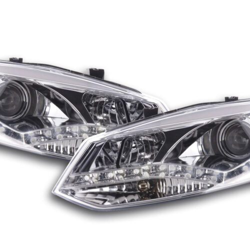 Faro Daylight LED DRL look VW Polo tipo 6R 2010- cromato