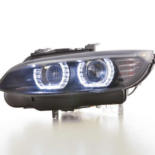 Set fari Xenon Daylight Luci di marcia diurna a LED BMW Serie 3 E92 / E93 06-10 nere