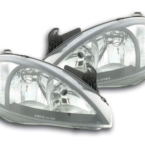Fari Opel Corsa C 01-06 neri