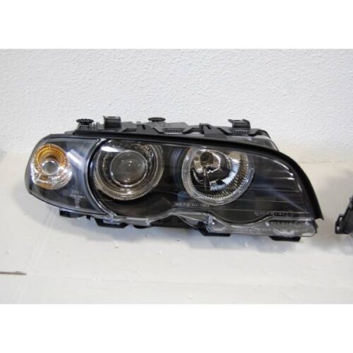 Fari Anteriore Angel Eyes BMW E46 ’98 2P. Black