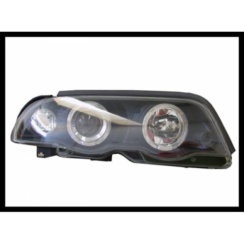 Fari Anteriore Angel Eyes BMW E46 ’98-01 4P. Inter. Black