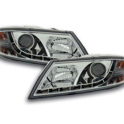 Faro Daylight LED DRL look Skoda Octavia tipo 1Z 04-08 cromato