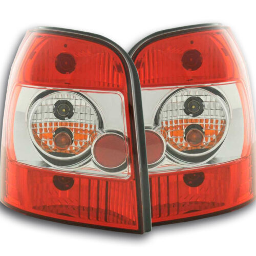 Fanali posteriori set Audi A4 Avant tipo B5 95-00 rosso / bianco