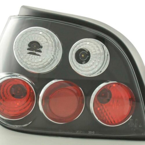Fanali posteriori set Renault Megane 5 porte. Tipo DABALAKAEA 99-02 nero