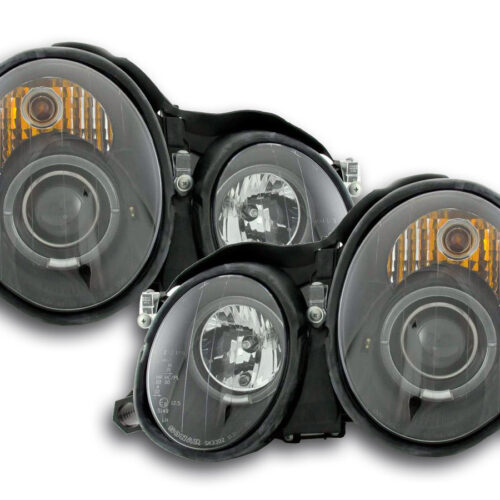 Set faro Mercedes CLK tipo W208 98-02 nero