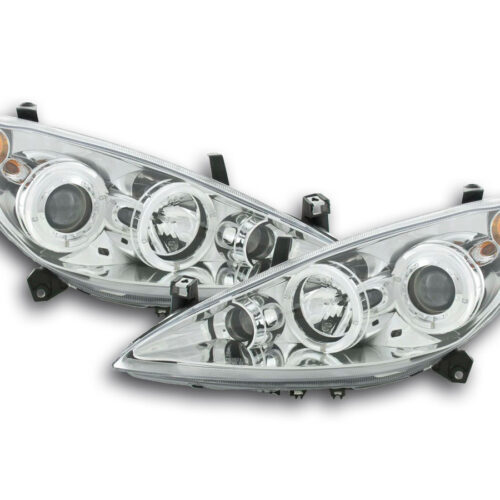 Fanale anteriore Peugeot 307 01-06 cromato