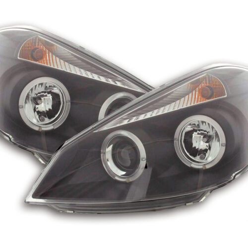 Set fari Renault Clio Type R 05-08 neri