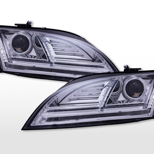Fari Daylight con luci diurne a LED Audi TT (8J) 2010-2014 cromo