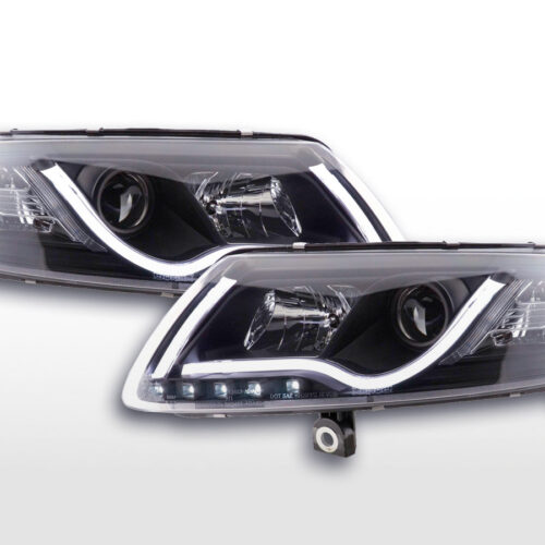 Faro diurno Luci di marcia diurna a LED Audi A6 tipo 4F 04-08 nero