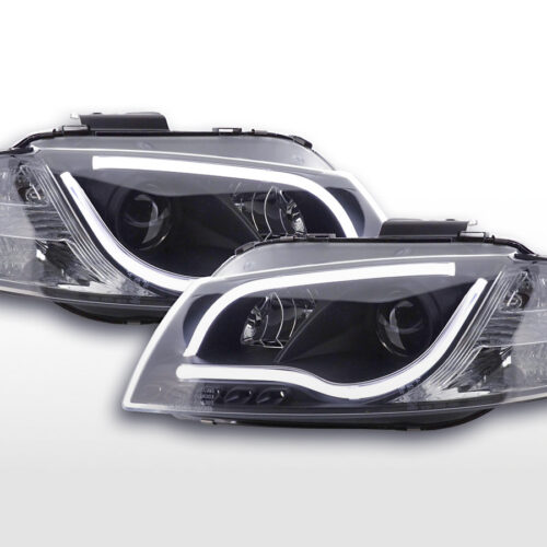 Faro Daylight LED DRL look Audi A3 tipo 8P / 8PA 03-08 nero