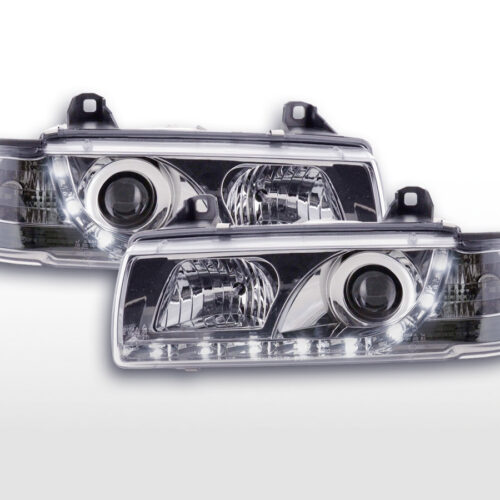 Fari Daylight Luci di marcia diurna a LED BMW 3er E36 Coupe, Cabrio 92-99 cromate