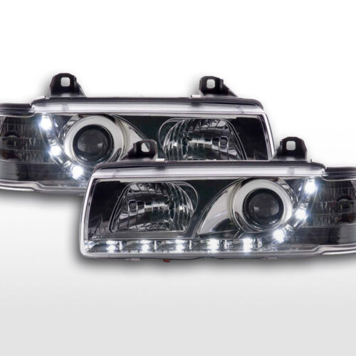 Faro diurno Luci di marcia diurna a LED BMW Serie 3 E36 Limo / Touring cromato per guida a destra
