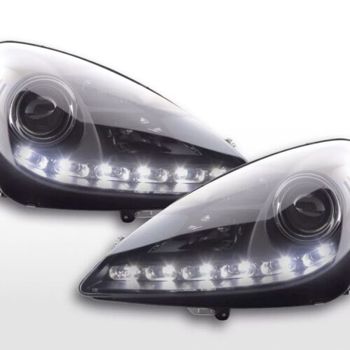 Daylight faro LED DRL look Mercedes SLK 171 04-11 nero
