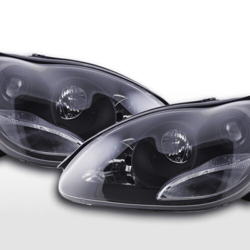 Set faro Mercedes Classe S tipo W220 98-01 nero