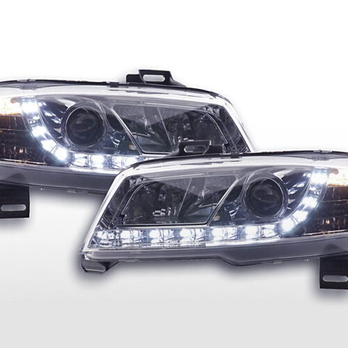 Fari Daylight Luci diurne a LED Fiat Stilo 01-06 cromate