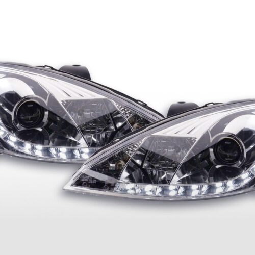 Faro diurno Luci di marcia diurna a LED Ford Focus 1 C170 cromate