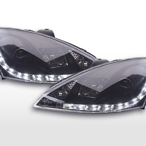 Faro Daylight Luci di marcia diurna a LED Ford Focus 1 C170 nero