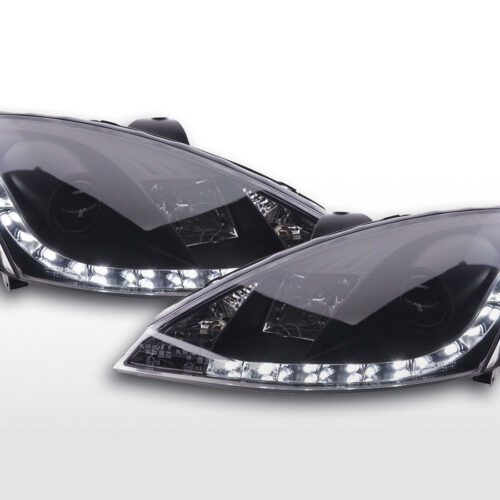 Faro Daylight Luci di marcia diurna a LED Ford Focus 1 C170 nero
