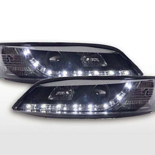 Daylight faro LED DRL look Opel Vectra B 96-99 nero