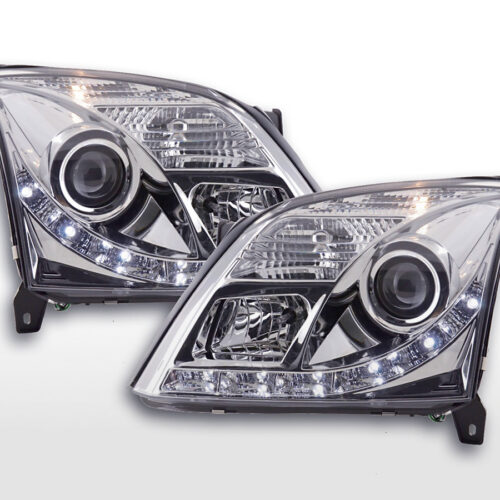 Faro Daylight LED DRL look Opel Vectra C 02-05 cromato