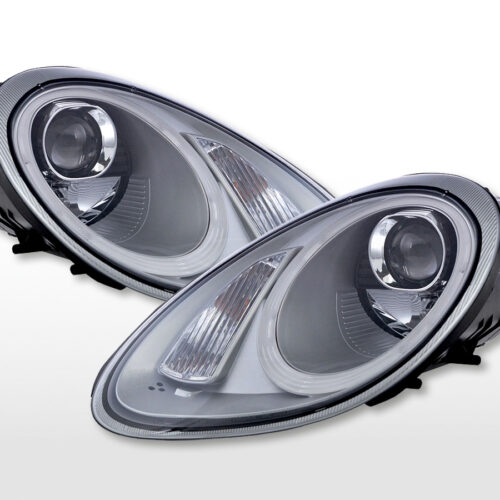 Faro Daylight LED DRL look Porsche Boxster (987) 04-08 argento