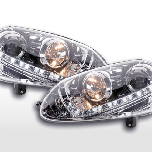 Faro diurno Luci di marcia diurna a LED VW Golf 5 tipo 1K 03-08 cromato