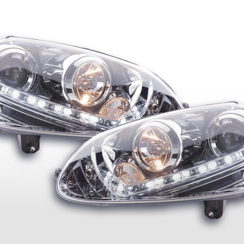 Faro diurno Luci di marcia diurna a LED VW Golf 5 03-08 cromate