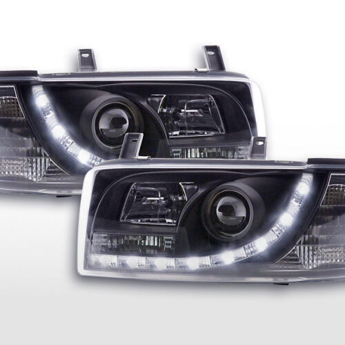 Fari Daylight Luci di marcia diurna a LED VW Bus T4 90-96 nero