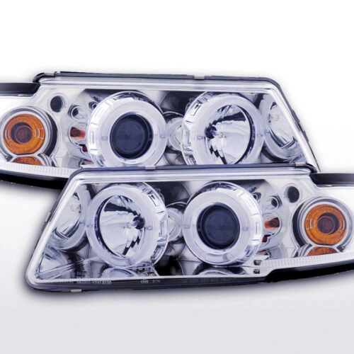 Set faro VW Passat tipo 3B 97-00 cromato