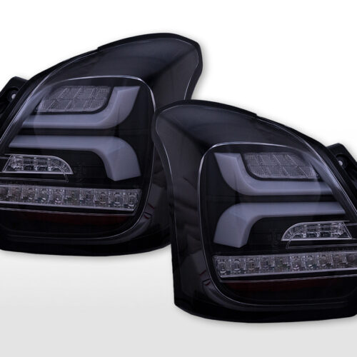 Set fanale posteriore a LED Suzuki Swift anno 17 in poi nero
