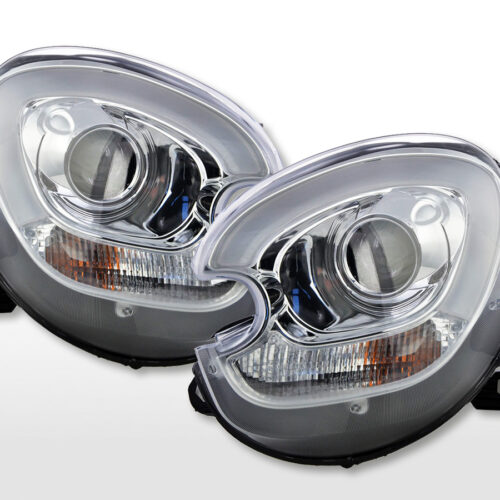 Set di fari Xenon Daylight LED DRL look Mini Countryman (R60) 10-17 cromato