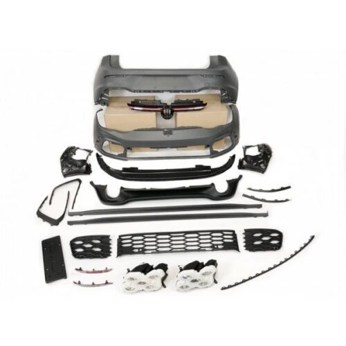 Kit De Estetici Volkswagen Golf 8  3/5 Porte Look GTI 2 Scarico