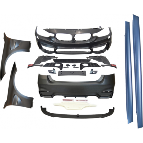 Kit Estetici  BMW F30 Look M4 Parafanghi