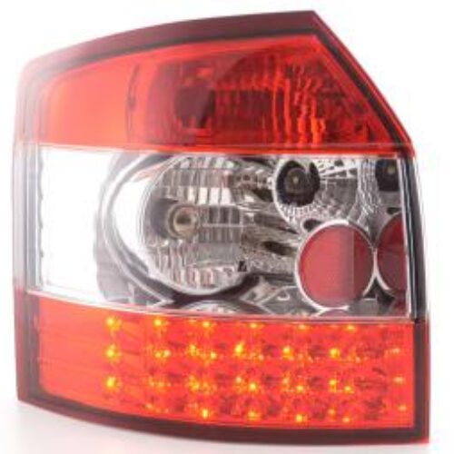 Set di luci posteriori a LED Audi A4 Avant tipo 8E 01-02 trasparente / rosso